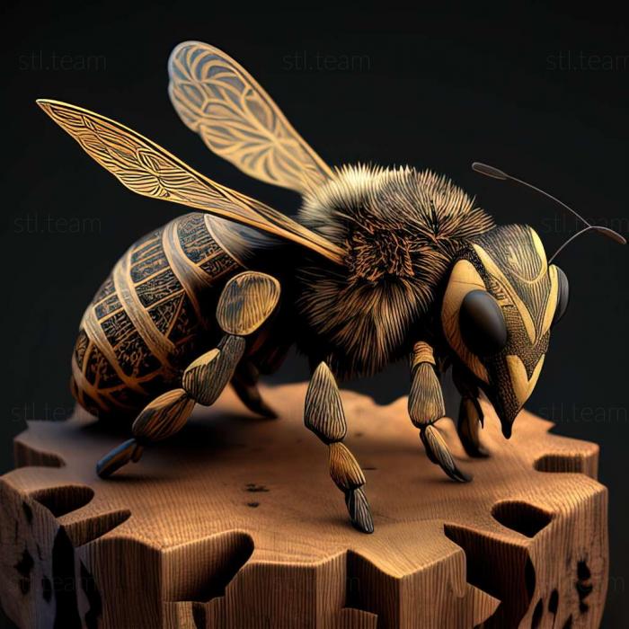 3D model Osmia xanthomelana (STL)